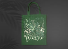 Comfort, Sustainable, Spacious and Versatile style everyday use premium quality Tote Bag - Breathe