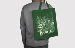 Comfort, Sustainable, Spacious and Versatile style everyday use premium quality Tote Bag - Breathe