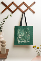 Comfort, Sustainable, Spacious and Versatile style everyday use premium quality Tote Bag - Breathe