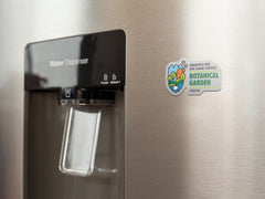 Refresh Your Space: Breathe Premium Stainless Steel Metal Fridge Magnet - Special