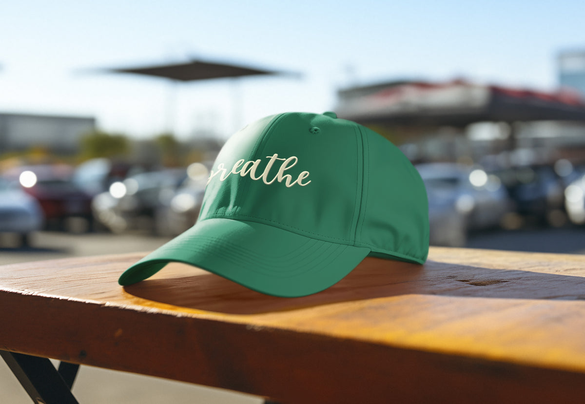 Refresh your Mind : Head prtector stylish Green Cap - Breathe (Green Color)