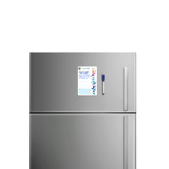 Stay on Top of Your Tasks with beautiful designed Weeden (MDF) Fridge To-Do Board, Life is beautiful - Butterflies