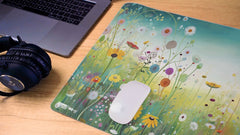 Elevate your desk - Beautiful designed premium printed desk mat - Flowers