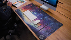 Elevate your desk - Beautiful designed premium printed desk mat - Stars