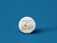 Express Elegance: Love & Dance Double sided stainless steel Premium No Pin Badges