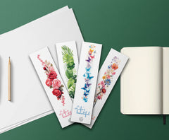 Mark Your Page: Sow 2 Grow Assorted Premium Eco-friendly Bookmarks - Life's Beautiful (Set of 4)