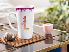 Giant Mug Personalized Alphabet premium ceramic extra large XXL coffee Mug